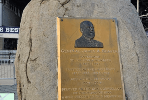 Beaver stadium is named after Governor James A. Beaver.