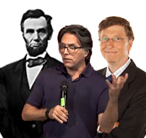 Keith Raniere compared himself or at least the brand he authorized to mark on his slaves to Abraham Lincoln and Bill Gates