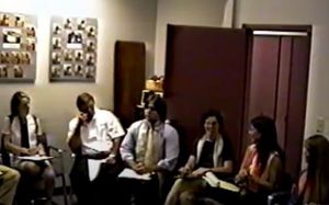 Keith Raniere center - and Nancy Salzman and Toni Natalie