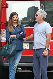 EXCLUSIVE: Jeffrey Epstein seen holding hands with a mystery female companion on Madison Avenue in New York City

Pictured: Jeffrey Epstein and unidentified female companion