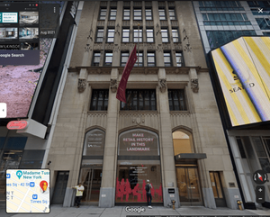 The office building in midtown Manhattan where Moira Penza's office is located.