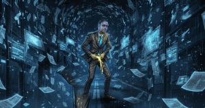 A studied elegance and sophistication graces the pages of the Crank Report, like this AI image of me as a feature image in a classy story called Parlato Pissing In the Wind.