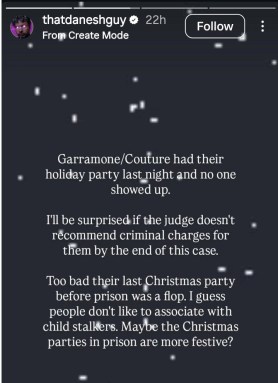Danesh Garramone Couture party