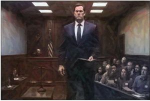 In this courtroom, I rule. I am the prosecutor. pay not attention to that tiny man in the black robes. he's an automaton. I am in. charge.