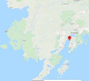 Kenai is a coastal Alaskan city, southwest of Anchorage. It sits at the mouth of the Kenai River, which is renowned for its salmon fishing. Its population is 7,778 (2018).