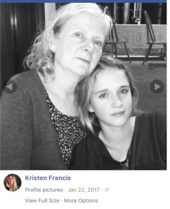 Liz Bazzani walked out of the Movement Center and was found by Sharon Ward.