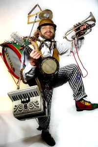 He played many musical instruments in his mind.