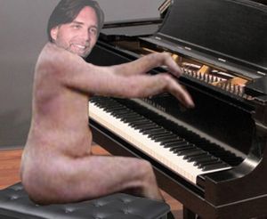 He played concert level perversion at the age of 57.