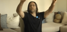 Keith Raniere hand gestures