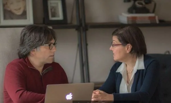 Keith Raniere and Nancy Salzman