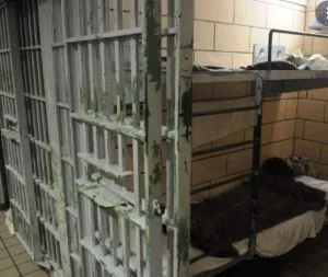 Typical prison cell - but a little nicer than the ones at MDC.