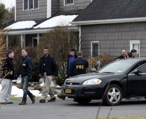 The FBI raid Nancy Salzman's house at 3 Oregon Trail.