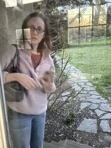Catherine Kassenoff in April, appeared to be healthy.