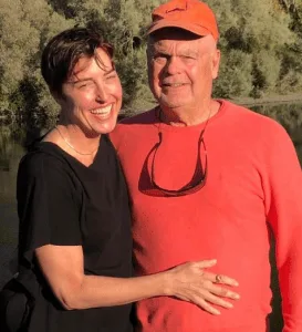 Jen Wilhelm and Swami