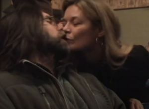 Raniere kisses Barbara Jeske