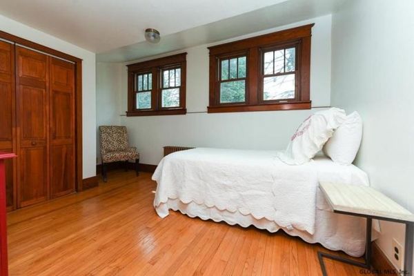 The home has four bedrooms. / On the night a group of Lauren's slaves underwent their branding ceremony, she ordered each of them to go to a bedroom alone, get naked and put on a blindfold.