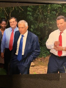 Steve Pigeon, General Wesley Clark and Gary Parenti