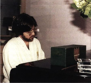 Keith Raniere at his piano