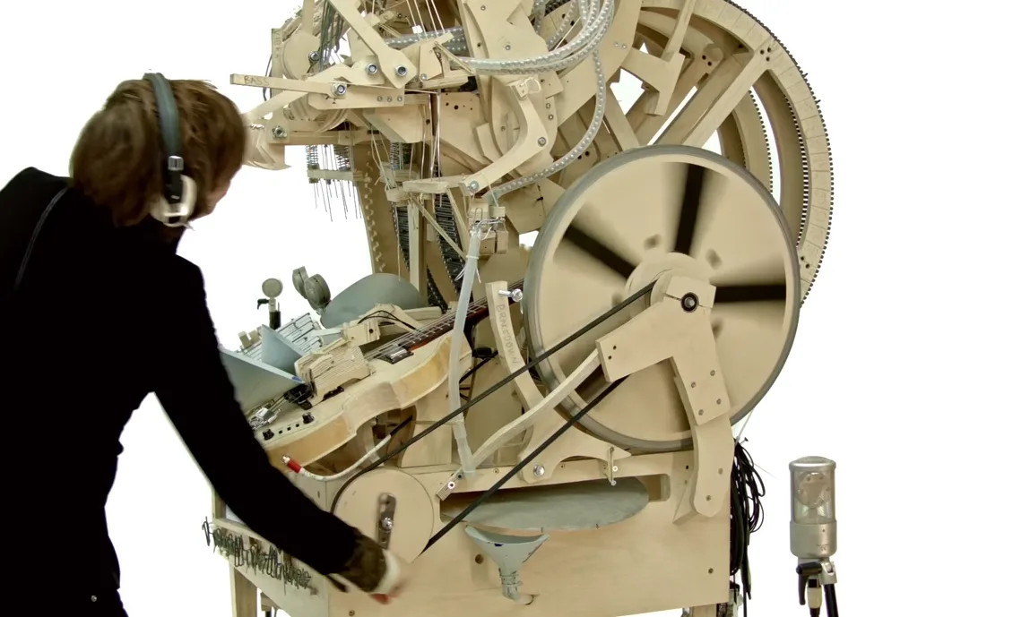 Marble Machine Plays Music Using 2000 Marbles