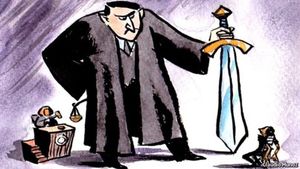 Today, it is the prosecutor who has the power to administer justice.