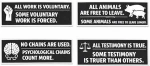 Animal Farm Bumper Sticker 3