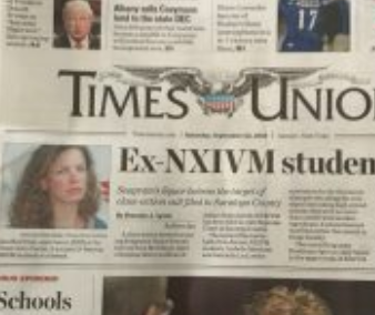 A Tale of Two Women: Catherine Oxenberg’s birthday – and Sara Bronfman sued – both in Times Union today!