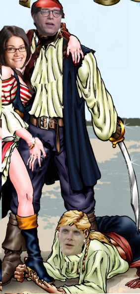 A DOS slave [l] lets her Vanguard [c]  know she has followed his orders and brought her boyfriend [lower r] back into SOP.