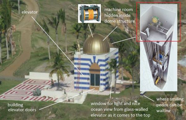 Temple On Epstein's Island