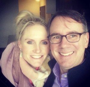 Sylvie Lloyd and John Fox.
