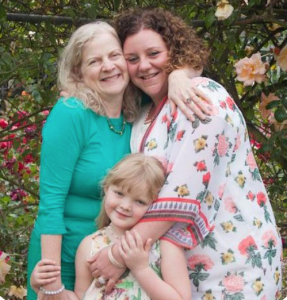 Liz Bazzani, Vanessa and granddaughter Genevieve (Vivi)
