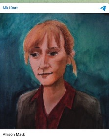 Allison Mack by MK10ART