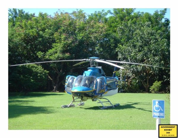 Maxwell used money coming from Epstein to buy a S76C green helicopter. Our readers may recall how Epstein's pilot described taking Maxwell to helicopter pilot training.