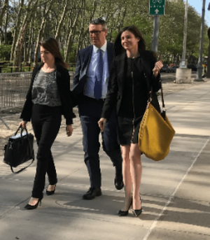 Nxivm prosecutors Tanya Hajjar, Mark Lesko and Moira Kim Penza,
