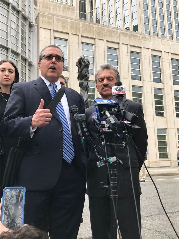 Raniere's lawyers Marc Agnifilo and Paul DerOhanessian want the people who wish to bail out Keith Raniere kept utterly secret - from me. And the courtroom closed when they come into court so I don't out who they are.