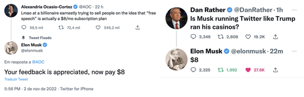 Some liberals are angry with Musk's first acts.