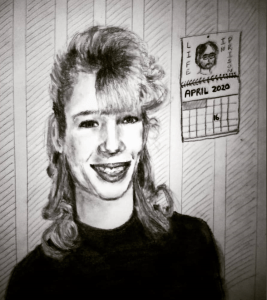 MK10ART's sketch of Rhiannon.