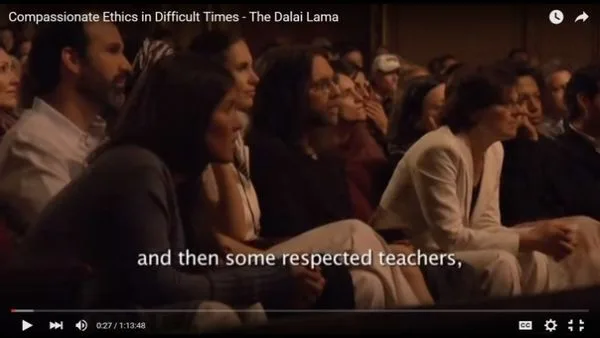 When the Dalai Lama came to town Mr. Raniere and Ms Salzman attended together.