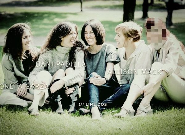 Allison Mack pictured with some other members of DOS; Loreta Garza and Dani Padilla
