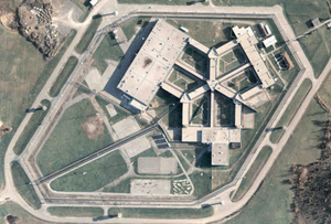 Aerial view of Florence Colorado supermax facility where Keith Alan Raniere may wind up at,