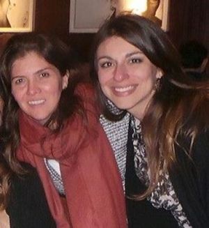 Loreta Garza and Melissa Rodriguez - DOS slaves. Loreta is in the t-shirt business now? She ran Rainbow in the USA before fleeing the US to go back to Mexico.