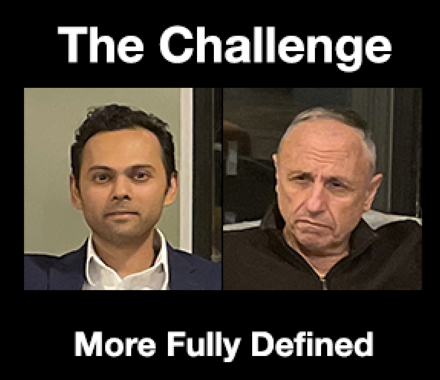 A Testy Back and Forth Between Parlato and Suneel Over Challenge