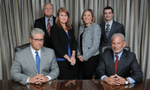 Seated: Thomas P. Parrino, Edward Nusbaum. Standing: Harold W. Haldeman, Laura R. Shattuck, Randi R. Nelson, Tom M. Melfi.