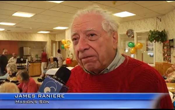 Her son, James Raniere, who is Keith's father, attended her 104th birthday party.