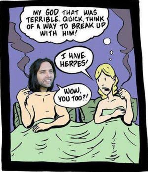 There is always inherent risks associated with large scale sexual escapades with many women.