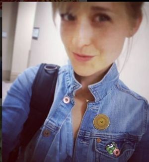 Recent selfie of Allison Mack.