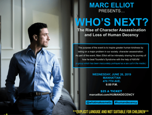 Elliot article 2 Who's Next Promotional Poster on Instagram