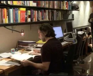 Keith Raniere at 8 Hale Drive, from where the hard drive with the Camila photos was seized.