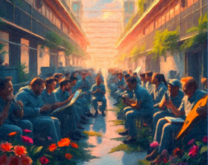 ai painting prison