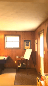Soundproof? No, not at all. Paden could open the door and leave at any time. Let's face it, he lied.