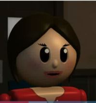 Kristin Kreuk's character on a You Tube video.